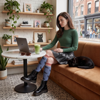 Chaussettes de compression anti-jambes lourdes