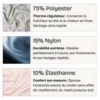 Chaussettes de compression anti-jambes lourdes