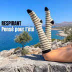 Chaussettes de compression anti-jambes lourdes