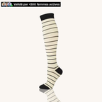 Chaussettes de compression anti-jambes lourdes