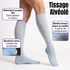 Chaussettes de compression anti-jambes lourdes